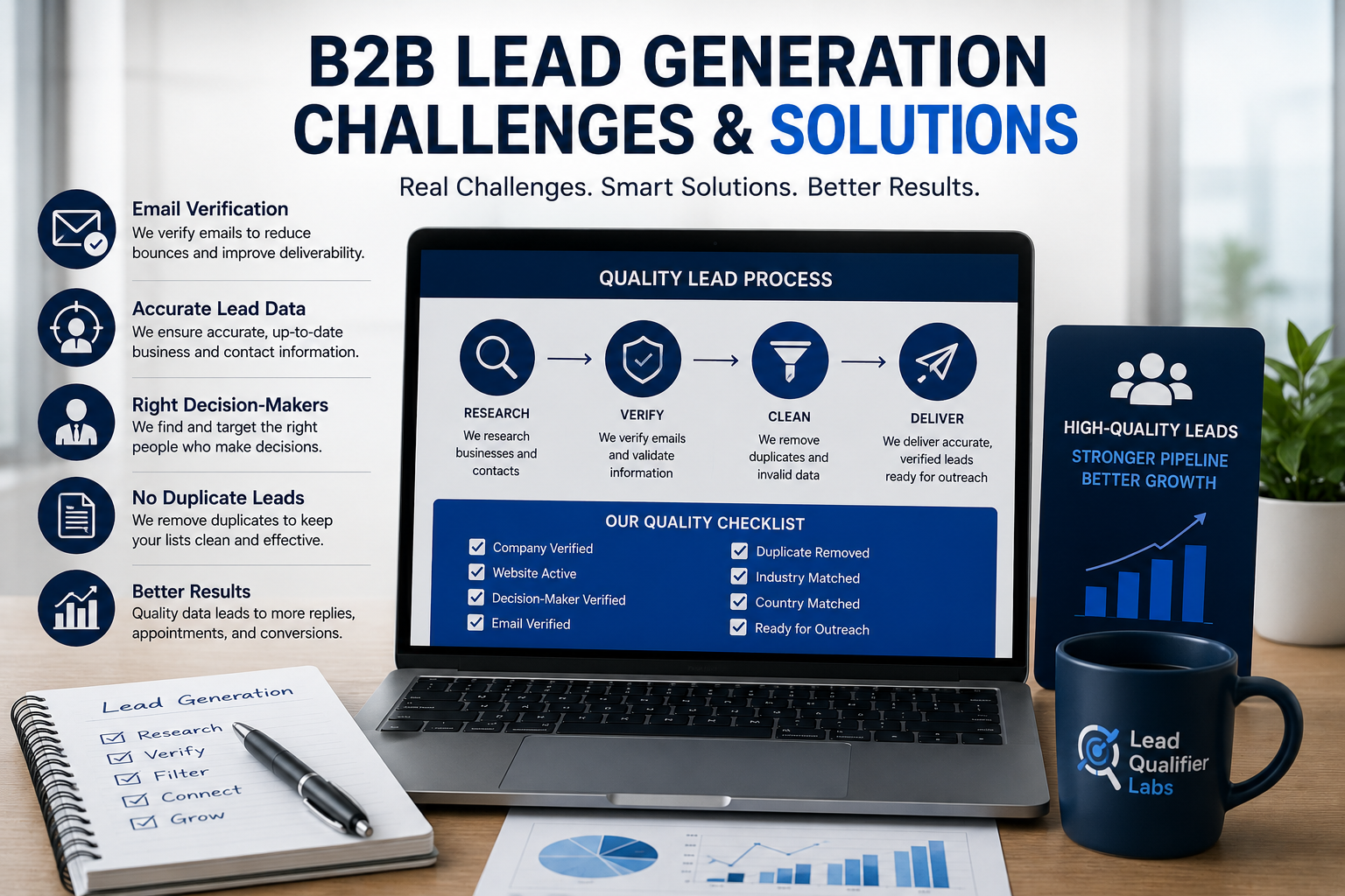 The Biggest Challenges We Face in B2B Lead Generation (And How We Solve Them)